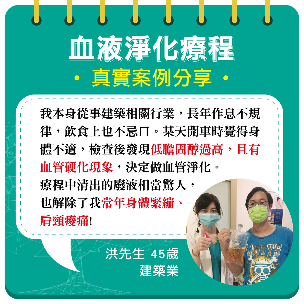 血液淨化療程案例分享