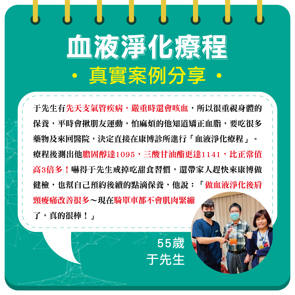 康博診所 血液淨化 案例分享